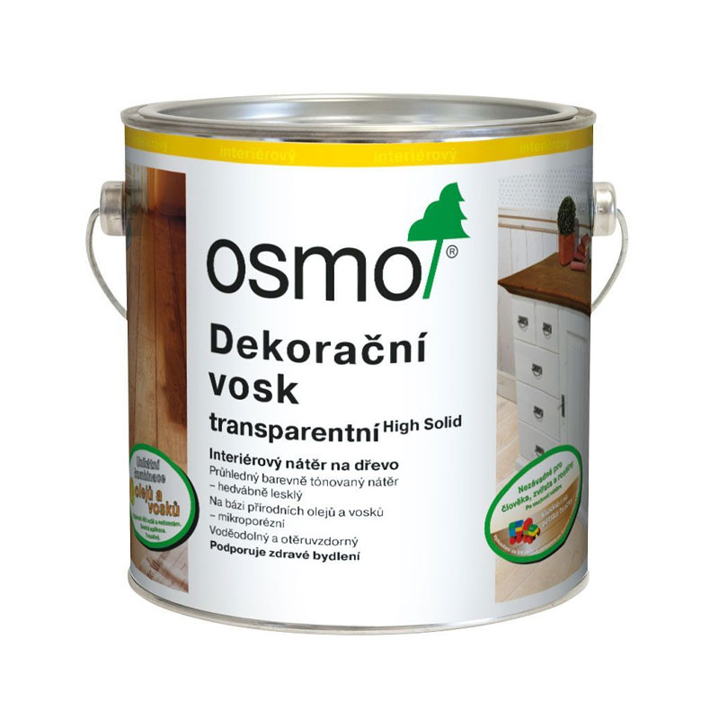 OSMO Dekorační vosk transparentní